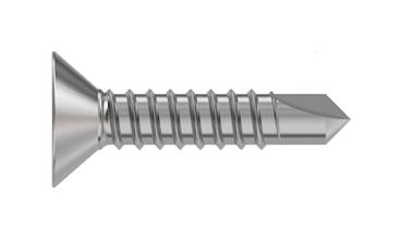 Tr Fastenings 4.8 X 16 Ktstdx Z100 Din7504 Countersunk Head Screw, Steel, 4.8X16Mm