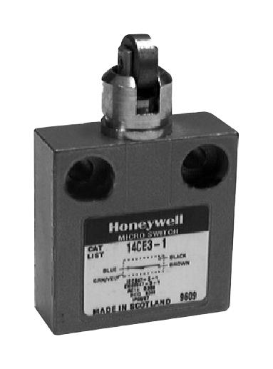 Honeywell / Partner Stock 14Ce2-3A Limit Switch, Parallel Roller Plunger