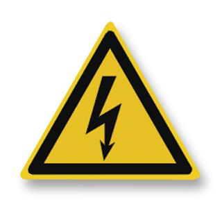 Brady 250223Fr Sign, Warning, Electrical Danger