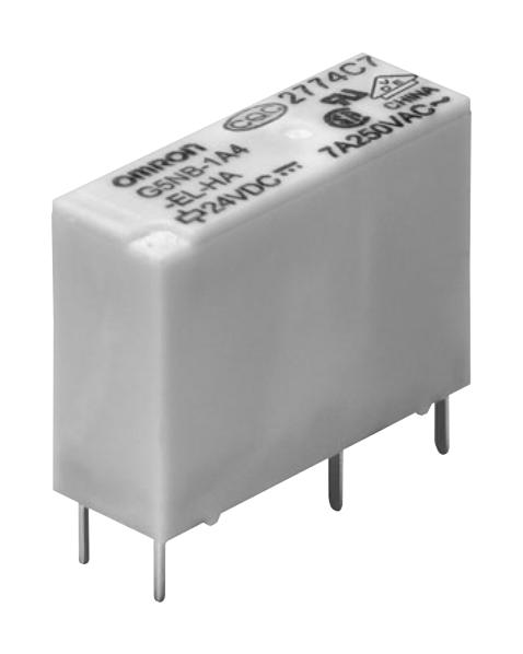 Omron Electronic Components G5Nb-1A4-El-Ha   Dc24 Power Relay, Spst-No, 24Vdc, 7A, Tht