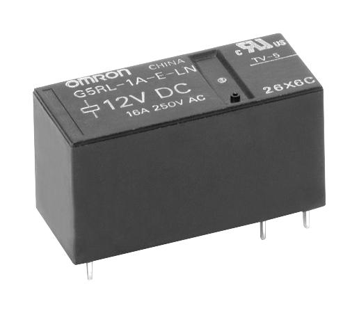 Omron Electronic Components G5Rl-1A-E-Tv8   Dc24 Power Relay, Spst, 24Vdc, 16A, Tht