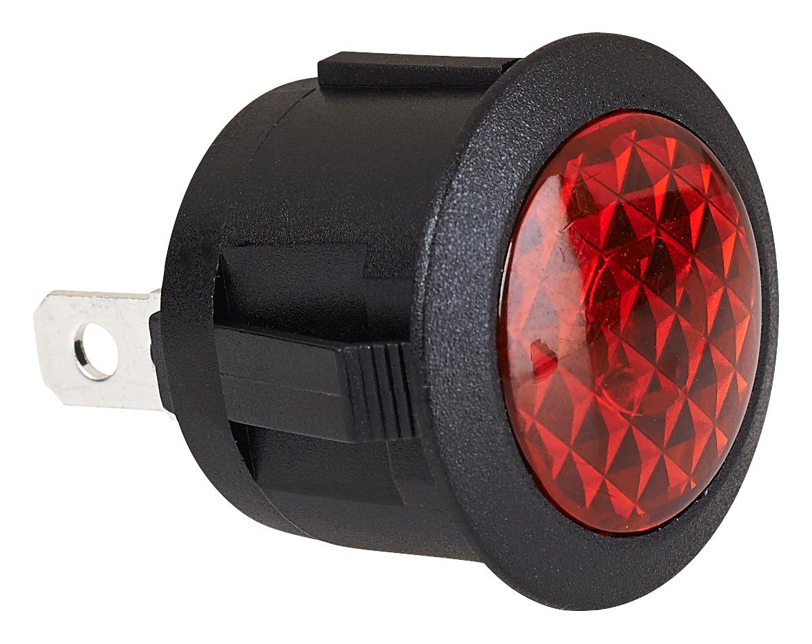 Multicomp Pro Mp004440 Indicator Light, Red, 20Mm, 12Vdc