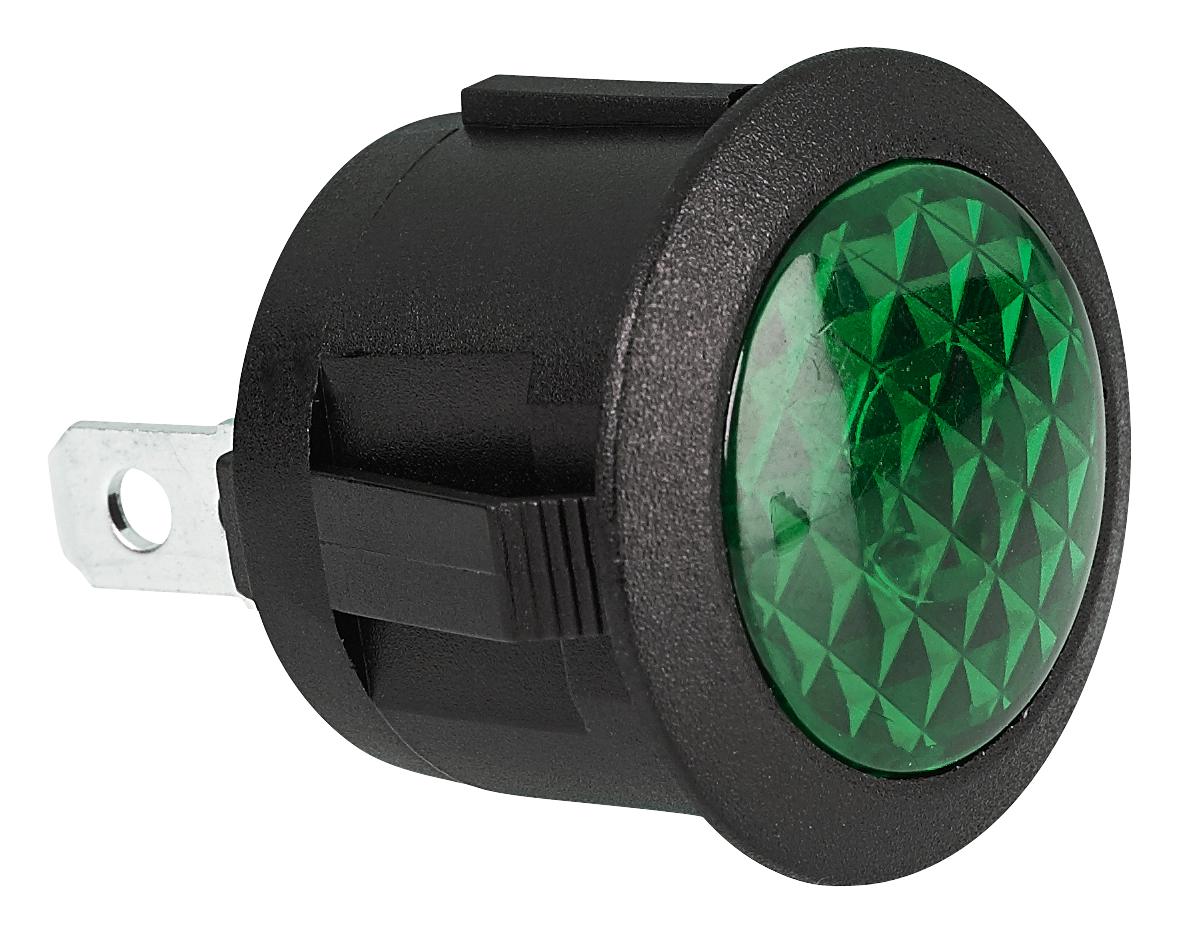 Multicomp Pro Mp004441 Indicator Light, Green, 20Mm, 12Vdc