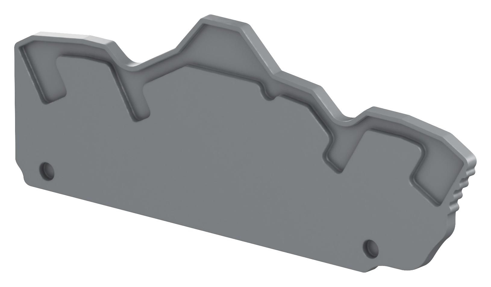 Entrelec - Te Connectivity 1Snk705912R0000 End Section, Pi-Spring Terminal Block