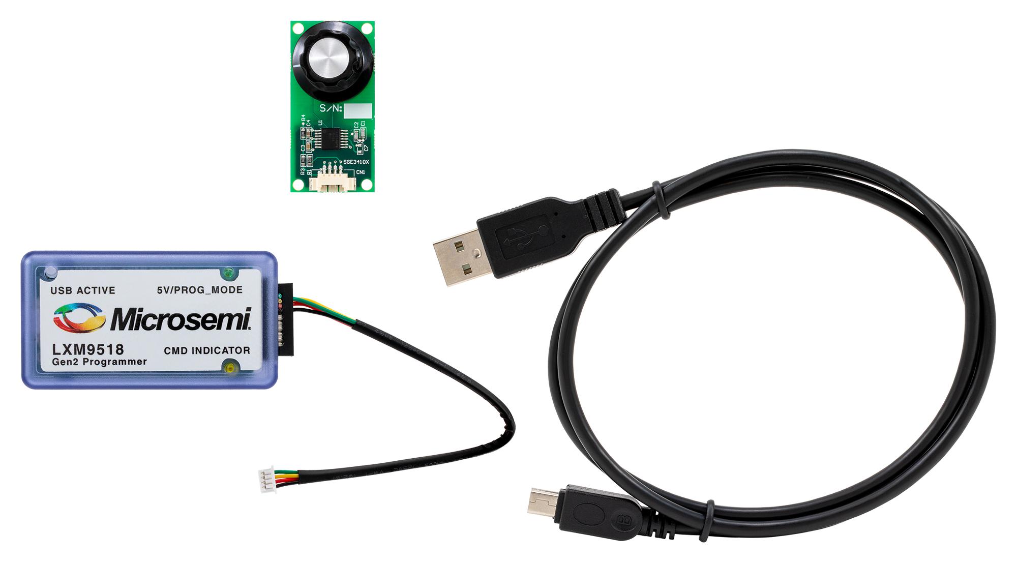 Microchip Lxk3301Ar001 Eval Board, Inductive Position Sensor