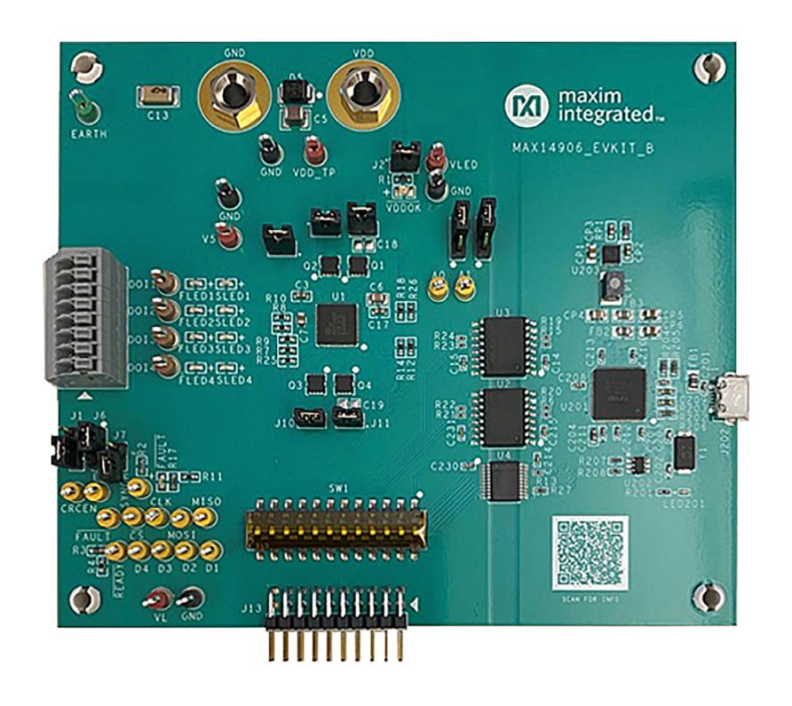 Analog Devices Max14906Evkit# Eval Kit, Digital Output/input