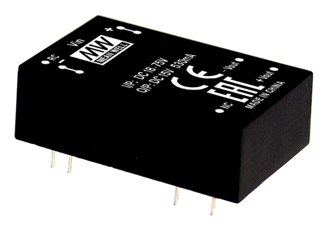 Mean Well Rsdw08G-05 Dc-Dc Converter, 5V, 1.6A