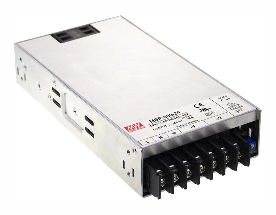 Mean Well Msp-300-15 Power Supply, Ac-Dc, 15V, 22A