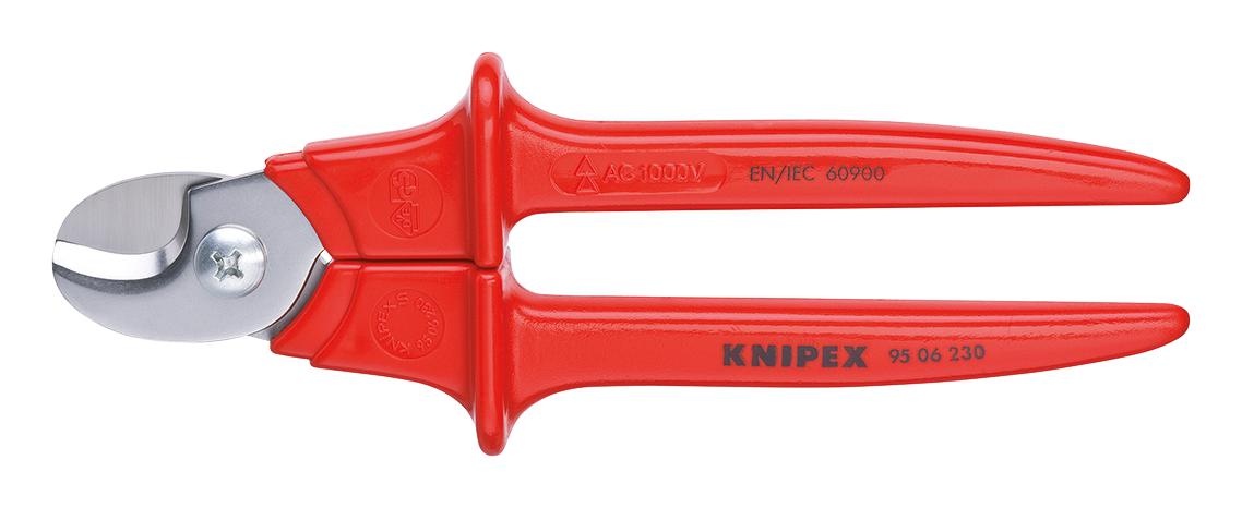 Knipex 95 06 230 Cutter, Cable, Wire