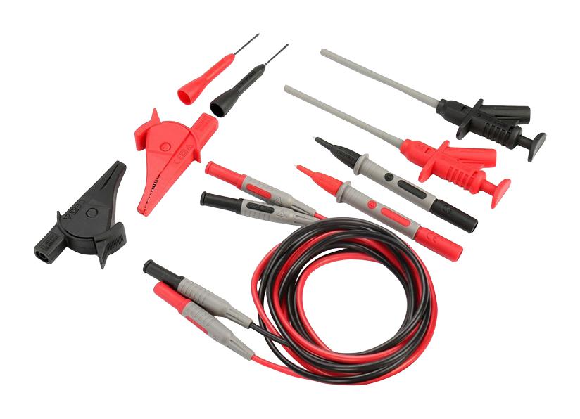 Multicomp Pro Mp770516 Test Lead Kit, 10 Piece