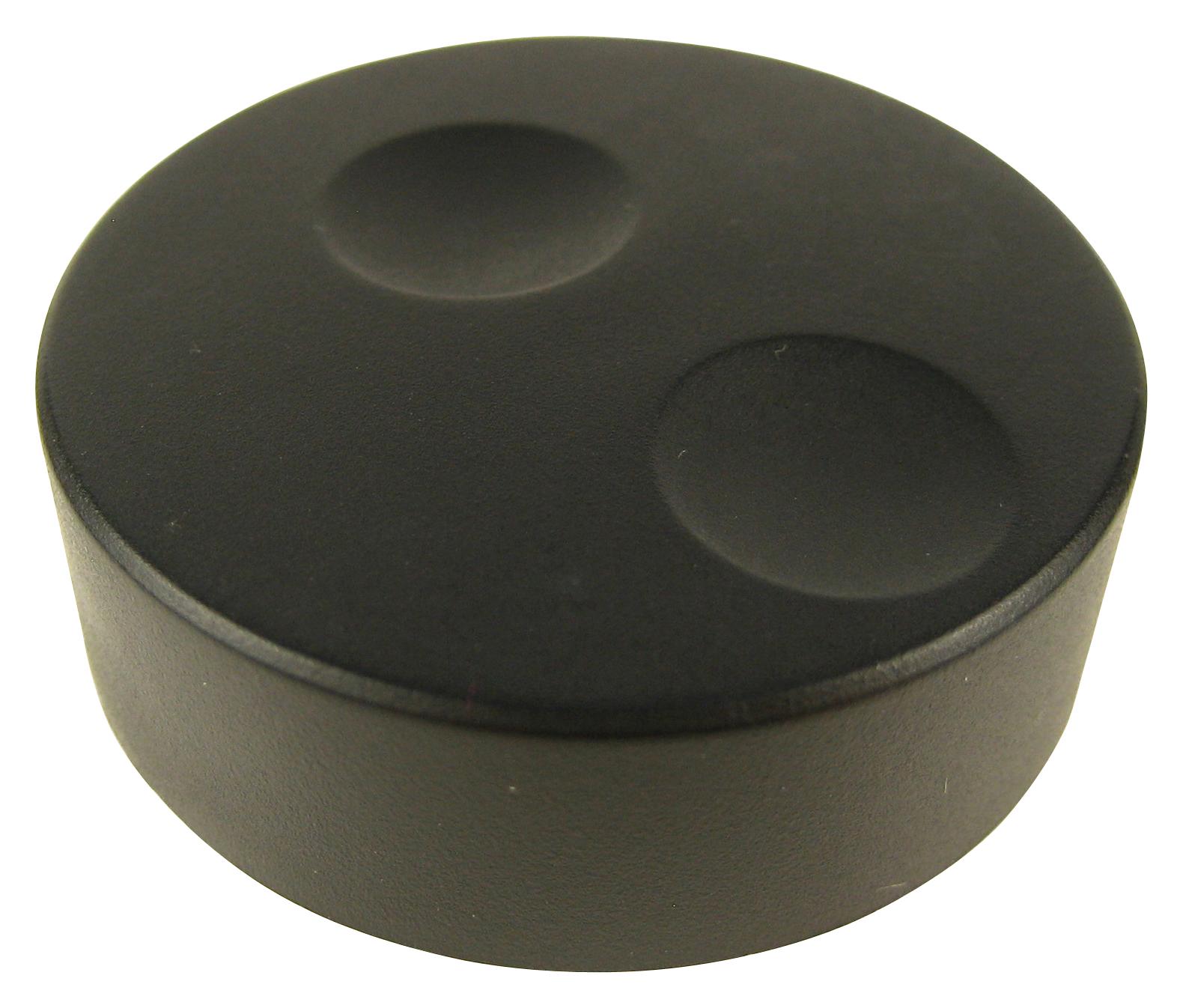 Multicomp Pro Mp71662B Knob, Splined Shaft, Round, 39.6Mm