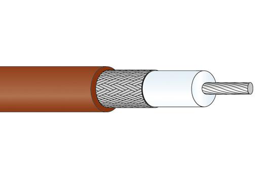 Huber+Suhner Rg178b/u Coax Cable Wire, 1.8Mm, 50 Ohm, 1M