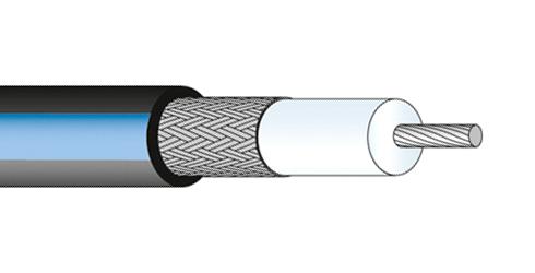 Huber+Suhner Enviroflex178 Coax Cable Wire, 1.84Mm, 50 Ohm, 1M