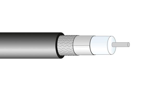 Huber+Suhner S04272b Coax Cable Wire, 5.5Mm, 50 Ohm, 1M