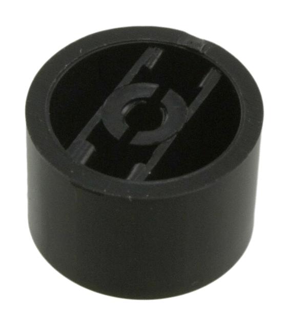 Nidec Components 140000480090 Pushbutton Switch Cap, Black