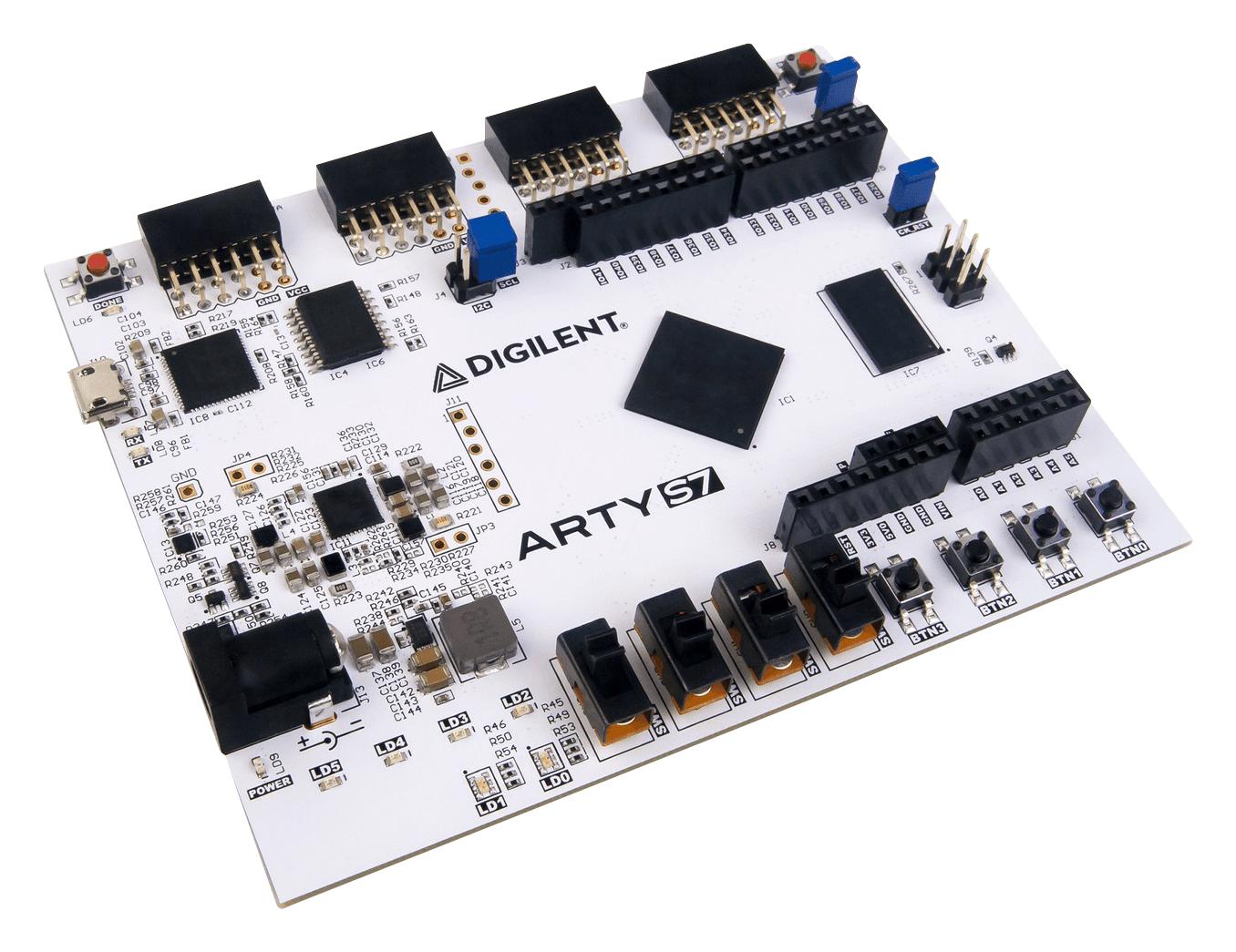 Digilent 410-352 Dev Board, Spartan-7, Microblaze, 32Bit