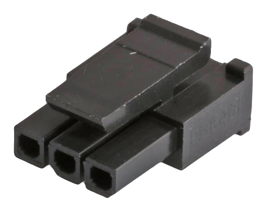 Molex 43645-0310 Connector Housing, 3Pos, Rcpt, 3Mm