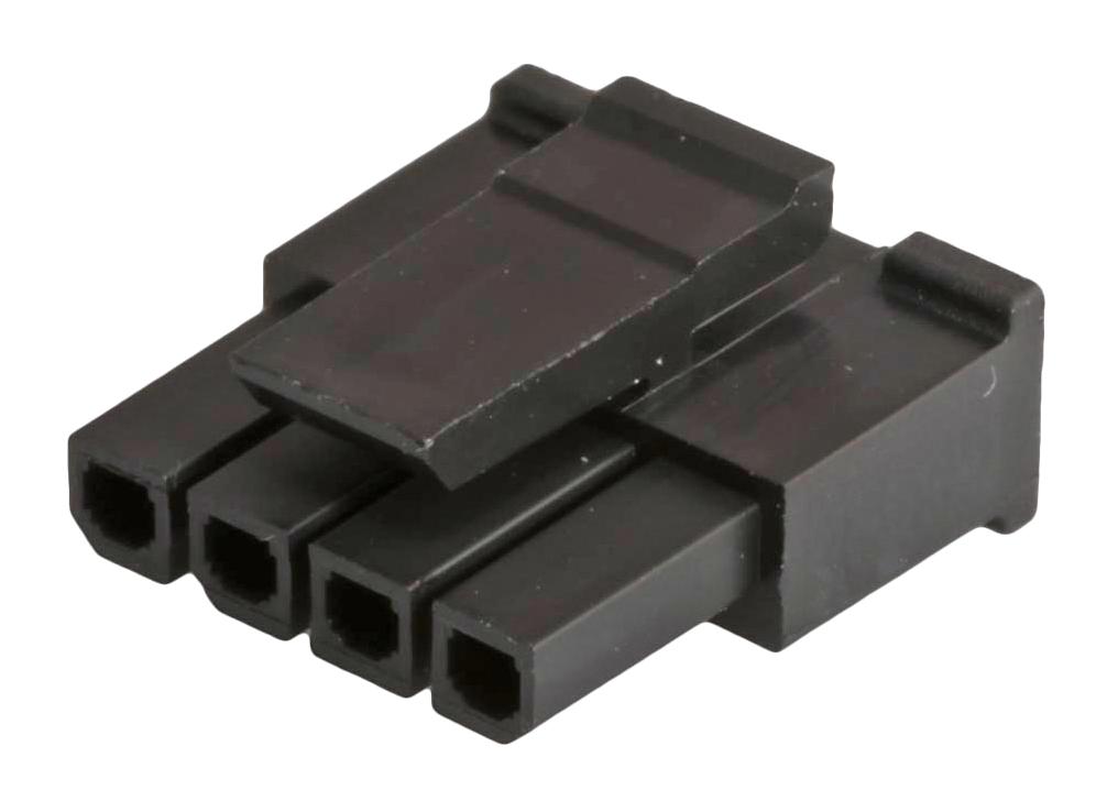 Molex 43645-0410 Connector Housing, 4Pos, Rcpt, 3Mm