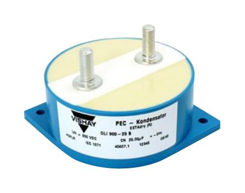 Vishay Gli 900-150 B Cap, 150Uf, 900V, Film, Stud