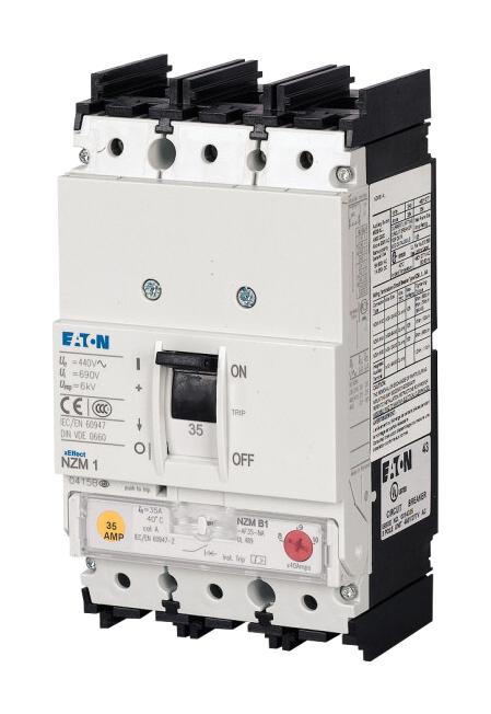 Eaton Moeller Nzmb1-Af50-Na Nzm1 Mccb 50A 3P 25Ka Ul/csa