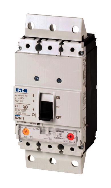 Eaton Moeller Nzmc1-A100-Sve C.-Breaker 3P Syst/line Protect. + Plugs