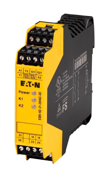 Eaton Moeller Esr5-Nz-21-24Vac-Dc Relay, Safety, Dpst-No, 230Vac, 4A