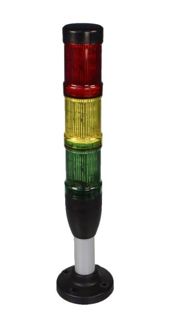 Eaton Moeller Sl4-100-L-Ryg-24Led Signal Tower, Grn/red/yel, Continuous