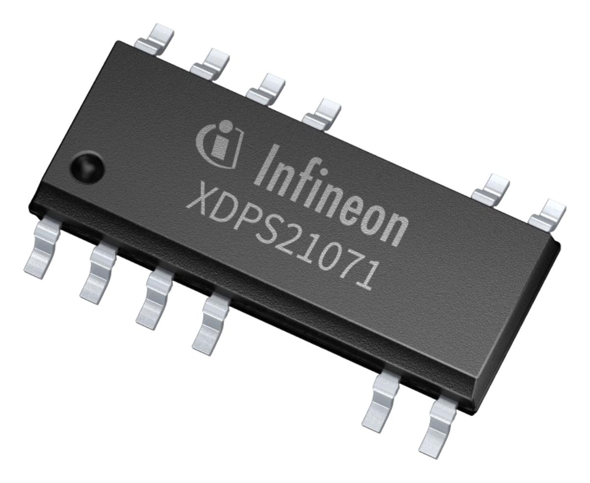 Infineon Xdps21071Xuma1 Ffr Flyback Pwm Ctrl, -25 To 125Deg C