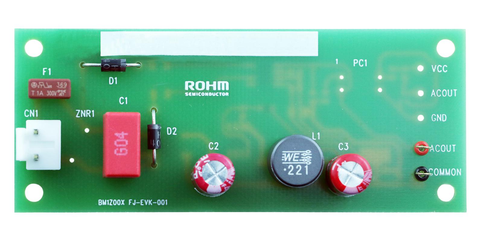 Rohm Bm1Z002Fj-Evk-001 Eval Board, Ac Volt Zero Cross Detection