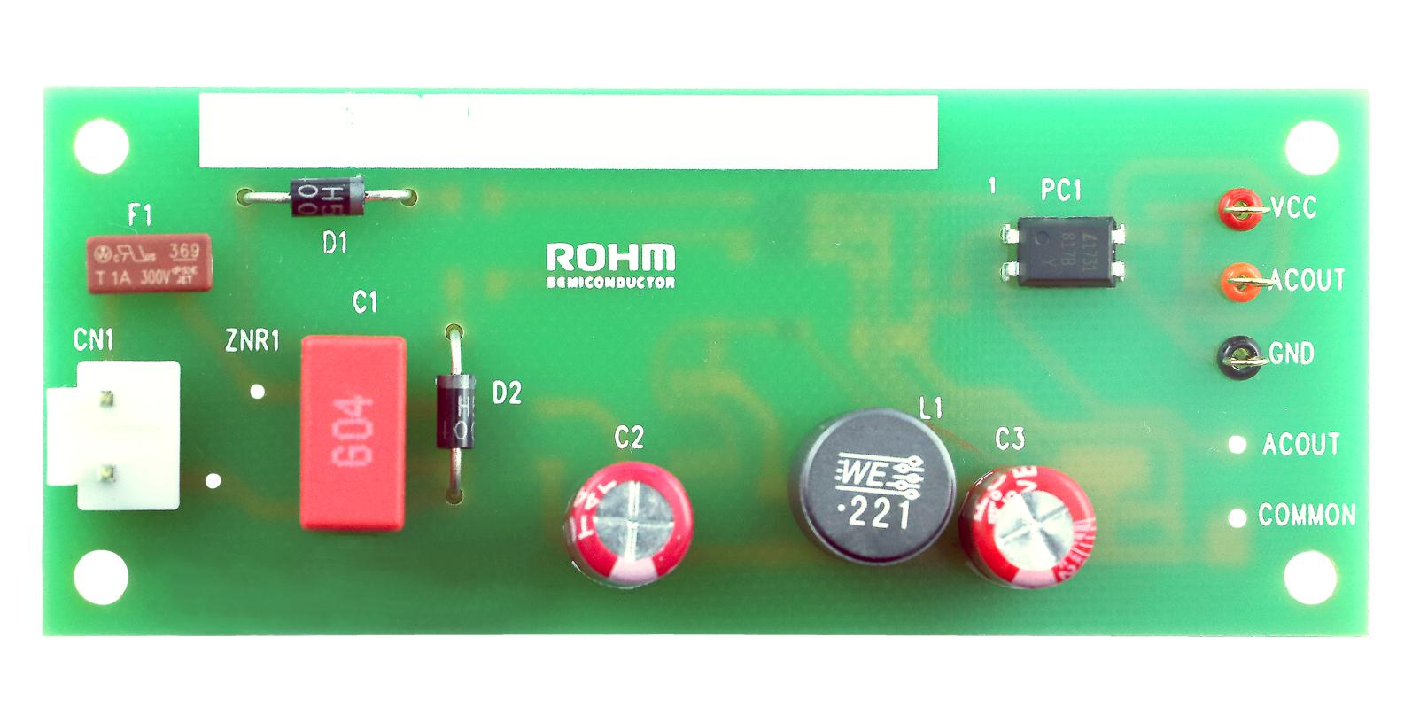 Rohm Bm1Z002Fj-Evk-002 Eval Board, Ac Volt Zero Cross Detection