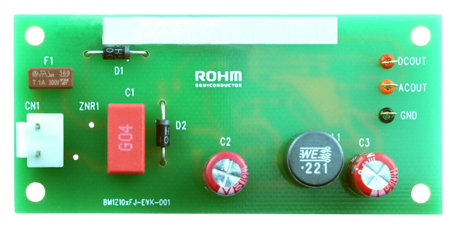 Rohm Bm1Z102Fj-Evk-001 Eval Board, Ac Volt Zero Cross Detection