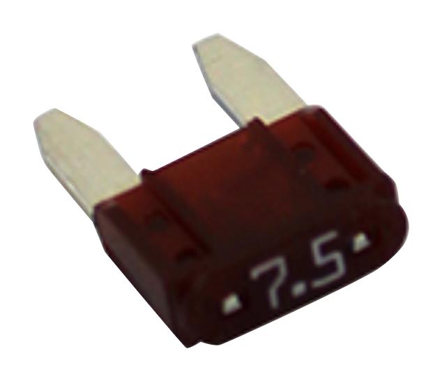 Littelfuse 0Min07.5V Automotive Fuse, Fast Acting, 7.5A, 32V