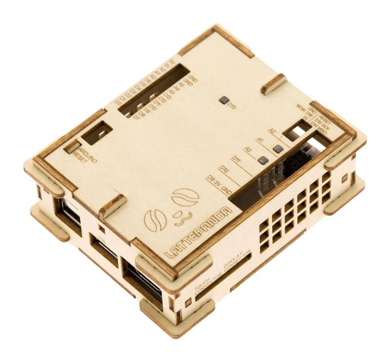 Dfrobot Fit0475 Dev Brd Enclosure, Natural, Plywood