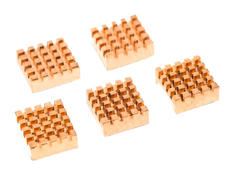 Dfrobot Fit0506 Heatsink Pack, Copper, Lattepanda Brd