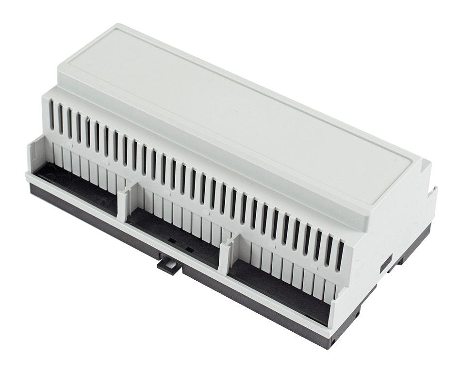 Hammond 1597Din9Gy Enclosure, Din Rail, Polycarbonate, Grey