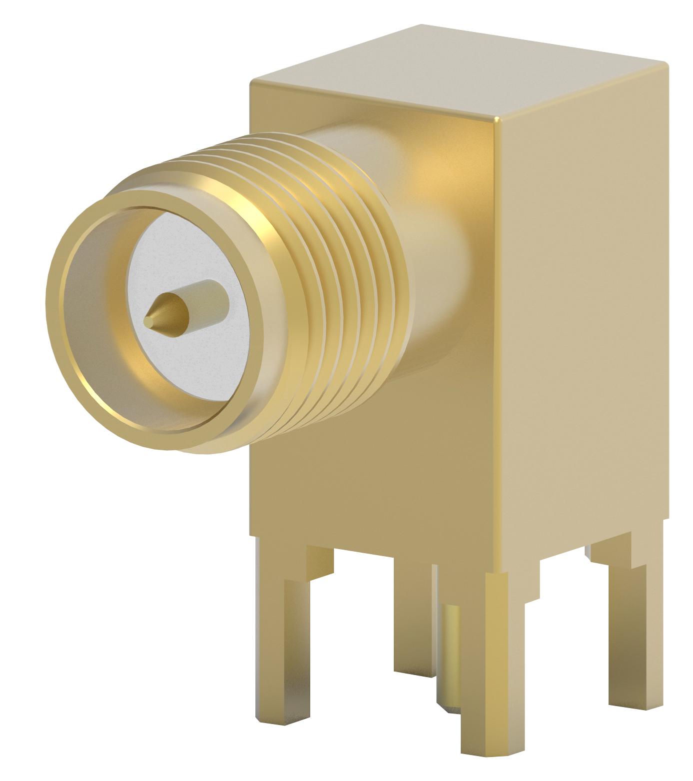 Te Connectivity 2016504-1 Rf Coax Conn, Sma Rp, R/a Jack, 50 Ohm