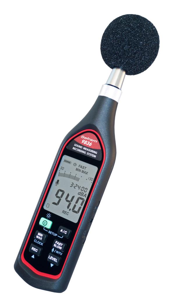 Sefram Sefram9836 Sound Level Meter/data Logging, 30-130Db