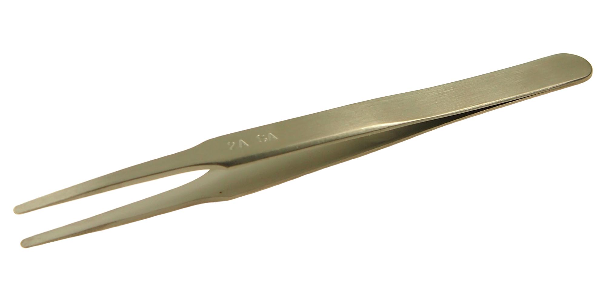 Multicomp Pro Mp005212 Tweezer, Flat/round, 120Mm, 2A-Sa