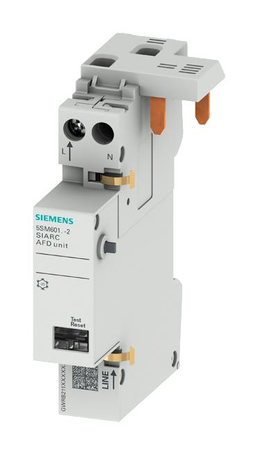 Siemens 5Sm6011-2 Afdd, Mcb, 2P, 16A, 230V