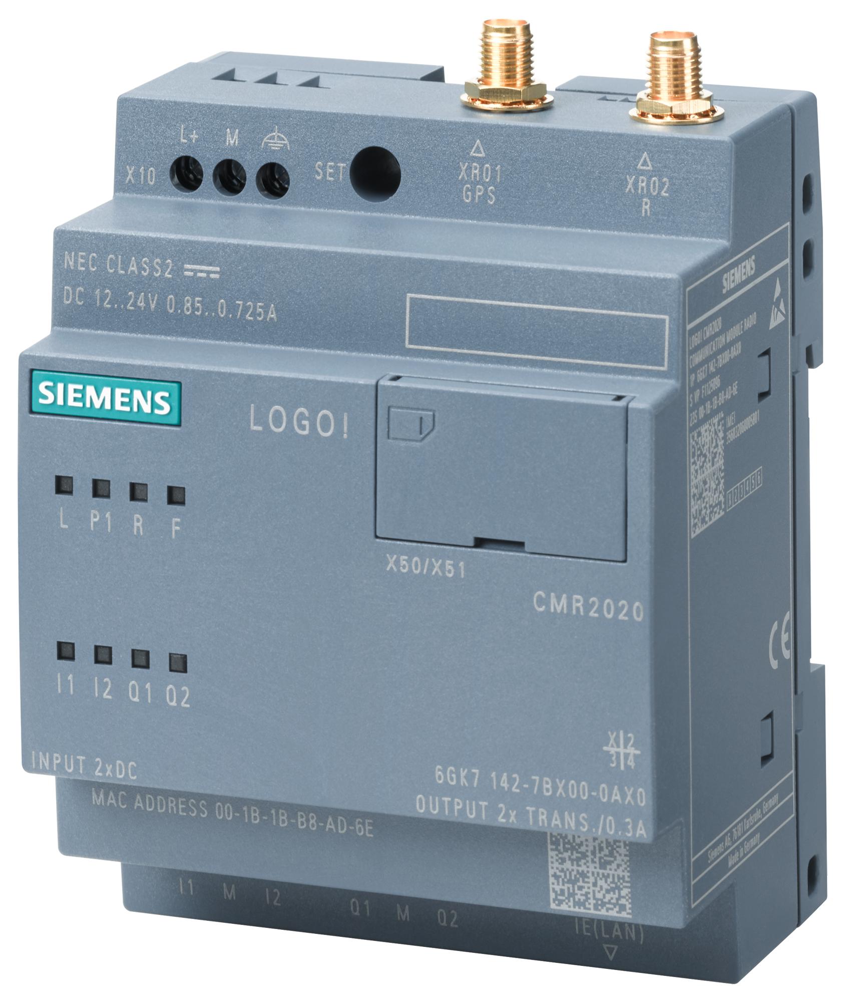 Siemens 6Gk7142-7Bx00-0Ax0 Communication Module, Gsm/gprs Network