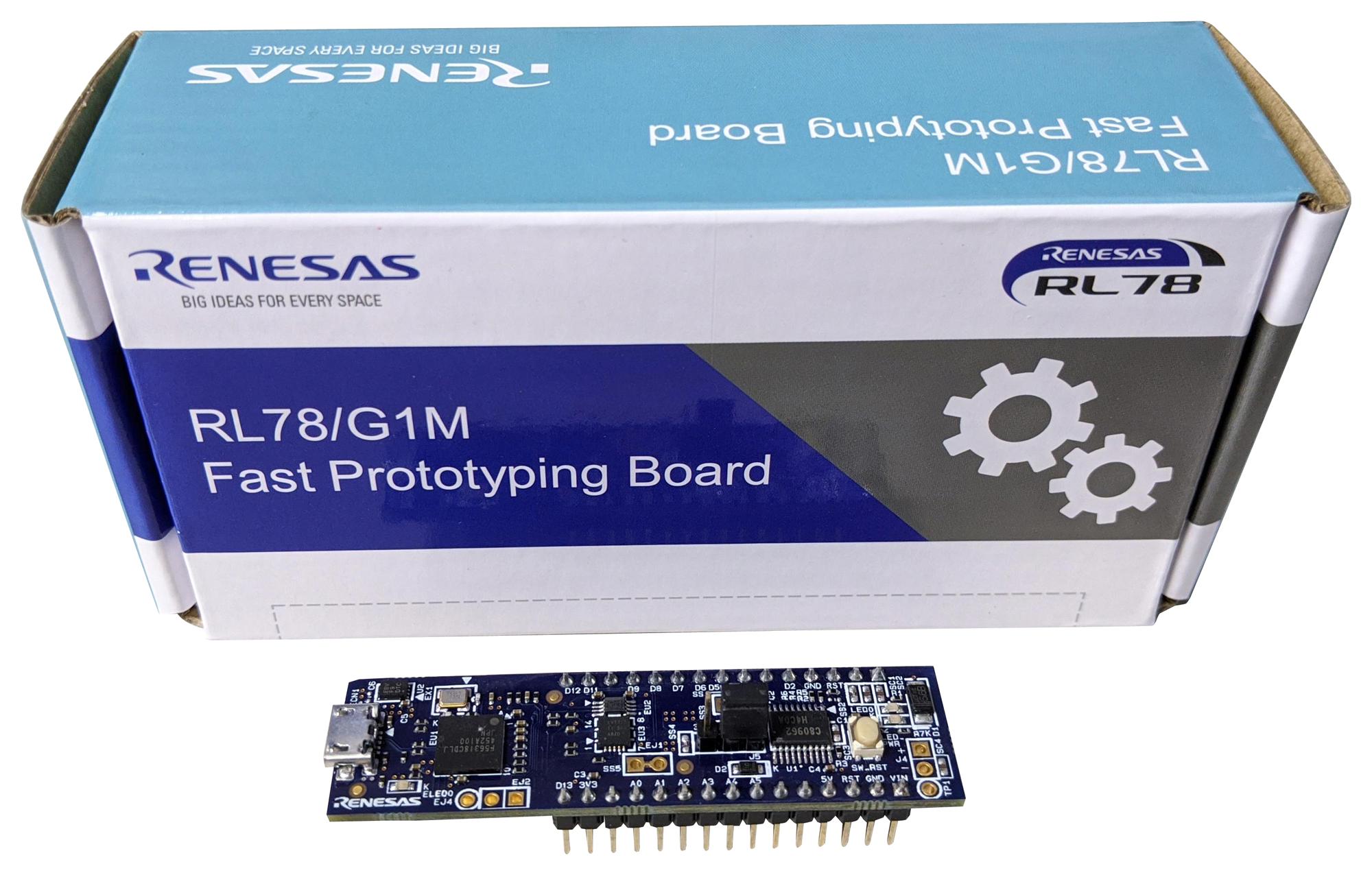 Renesas Rtk5Rlg1M0C00000Bj Prototyping Board, 16Bit, Rl78/g1M