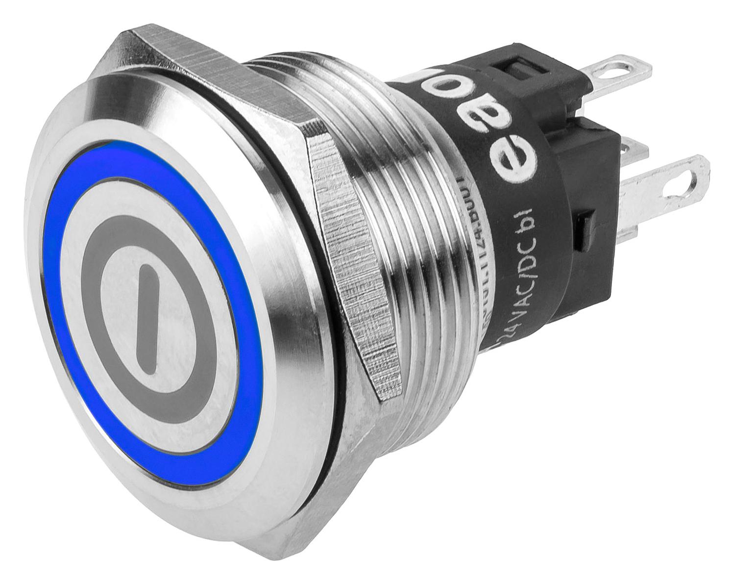 Eao 82-6151.1123.b001 Anti Vandal Sw, Spdt, 3A/240V, 22Mm