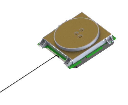 Maxtena M9706Cwt-Ufl Gnss Antenna, 1.559-1.606Ghz, 3.3Db