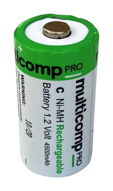 Multicomp Pro Mp005527 Battery,c,ni-Mh,4.5Ah,1.2V