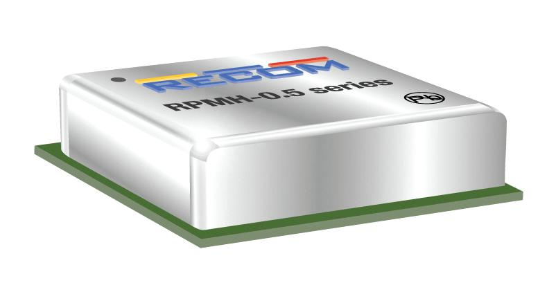 Recom Power Rpmh15-0.5-Ct Dc-Dc Converter, 15V, 0.5A