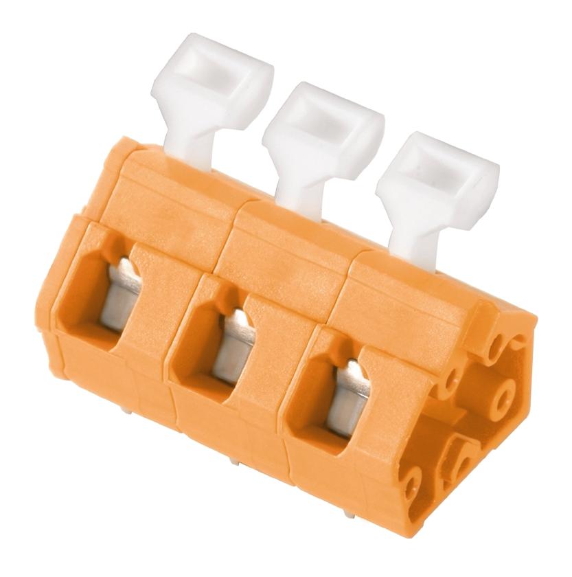 Weidmuller 1953020000 Terminal Block, Wtb, 3Pos, 26-14Awg