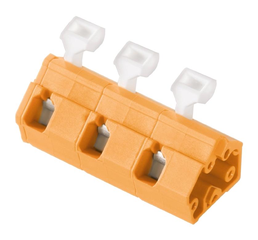 Weidmuller 1953940000 Terminal Block, Wtb, 3Pos, 26-14Awg