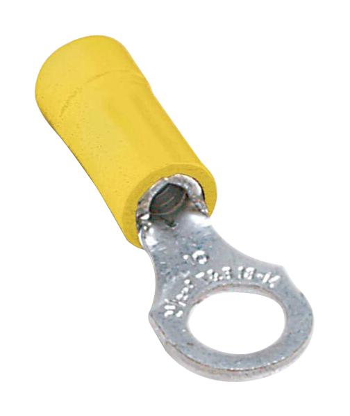 Abb 7Tai029450R0003 Terminal, Ring Tongue, 1/4, Yellow