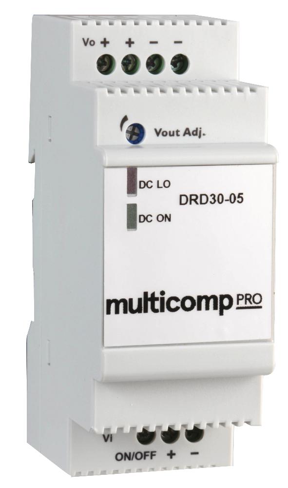 Multicomp Pro Mp-Drd30-05 Dc-Dc Converter, 5V, 4.5A