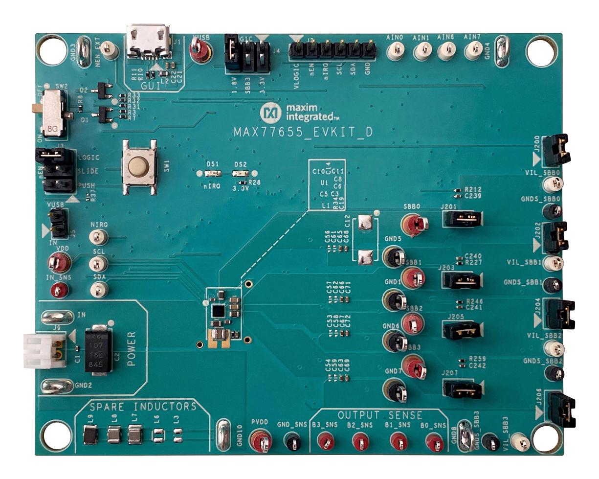 Analog Devices Max77655Evkit# Evaluation Kit, Simo Regulator